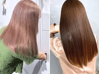 ロング esu心斎橋所属・esu☀️勇美☀️ 髪質改善ストレートのヘアスタイル