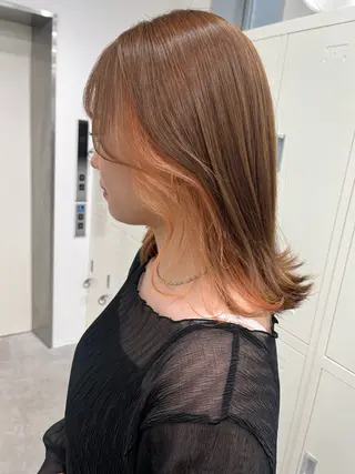 カラー 🩷hair salon dot. tokyo color 🩷所属・hao 🎀🫧のヘアスタイル