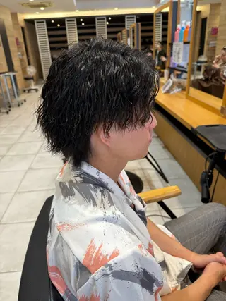 パーマ メンズ カラー特化美容師🩷 マインのヘアスタイル