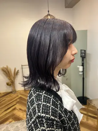 ミディアム カラー Ayaka🩰🎀 ガーリー/暖色♡のヘアスタイル