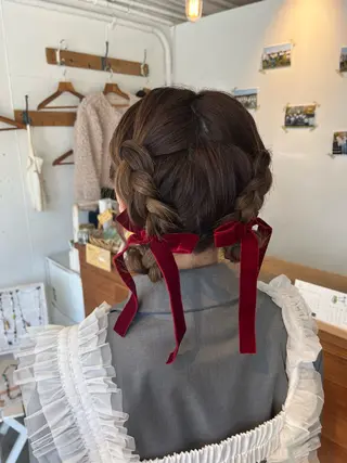 ミディアム 大塚 陽彩のヘアスタイル