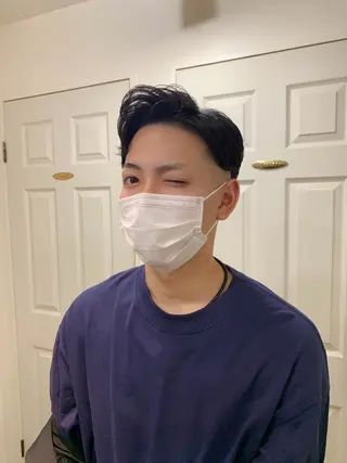 ショート パーマ メンズ スパイキーショート/ メンズヘア/hugeのヘアスタイル