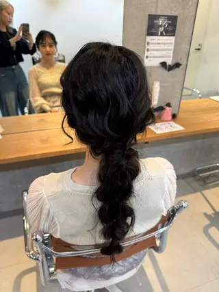 ロング ヘアアレンジ sakura カットモデル募集💖のヘアスタイル