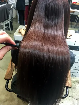 ロング カラー RINA🧤 デザインとボブのヘアスタイル