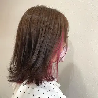 ミディアム Freez狭間 裕美のヘアスタイル