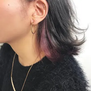 ショート ミディアム セミロング ロング カラー メンズカット特化柏駅 徒歩3分LOUのヘアスタイル