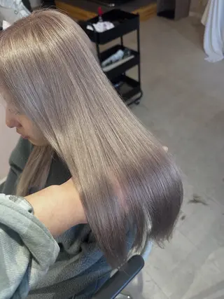 セミロング miri髪質改善 久留米/韓国のヘアスタイル