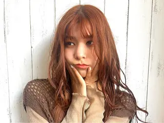 セミロング カラー パーマ 上品な暖色/丸みボブ Chie🪷のヘアスタイル