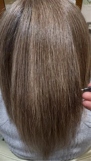 セミロング りんたろー /縮毛矯正のヘアスタイル