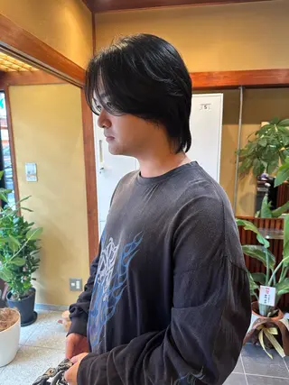 メンズ パーマ指名No. 1 磯飛⭐️慎之介のヘアスタイル