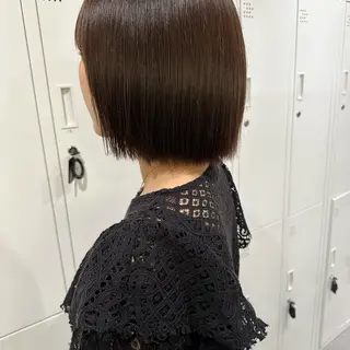 ショート カラー アンニュイヘア/ 顔周りカット/眞弓萌のヘアスタイル
