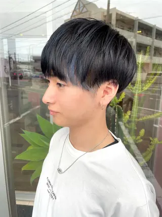 カラー メンズ ベージュ/透明感/ 桃子🎀のヘアスタイル