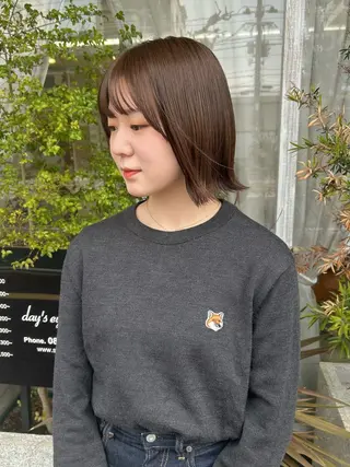 カラー 藤澤 樹のヘアスタイル