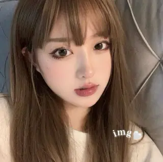 カラー girly❤︎暖色ヘ ア➰🎀HINANOのヘアスタイル