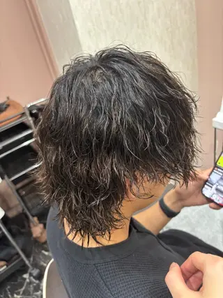 パーマ メンズ Agu hair 浅原 心のヘアスタイル