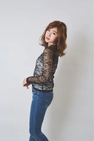 ミディアム カラー パーマ ヘアアレンジ メンズ キッズ ネイル マツエク・マツパ アティリー 西梅田のヘアスタイル