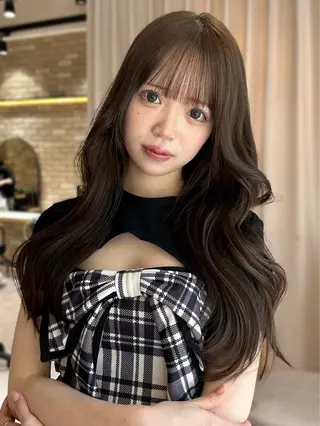 ロング カラー レイヤースタイル COCORO 🎀のヘアスタイル