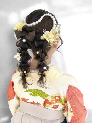 ヘアアレンジ ハウス山下あやか 袴着付けヘアアレンジのその他イメージ