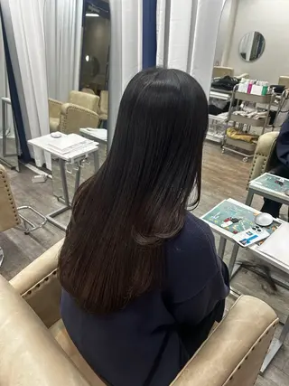 ロング 韓国風透明感カラー／ Natsumiのヘアスタイル