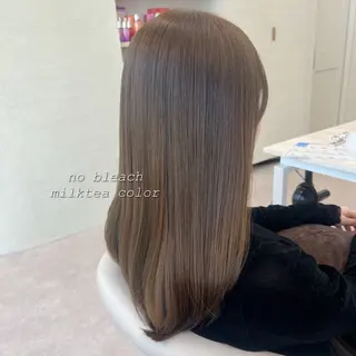 セミロング 美髪矯正/髪質改善/ 艶髪🤍伊藤梨紗のヘアスタイル