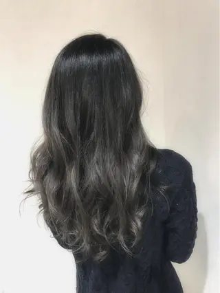 ミディアム セミロング ロング カラー パーマ ヘアアレンジ filo byFeria渋谷所属・縮毛矯正/美髪 髪質改善/石田幸輔のヘアスタイル