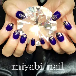 ネイル miyabi nail 桂川駅近くのネイルデザイン