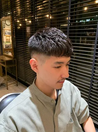 ショート メンズ BARBER SHOP NEW  STANDARD所属・アルガ ダイキのヘアスタイル