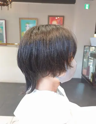 メンズ ミディアム iss所属・メンズ/パーマ特化 /波巻き/林洋平のヘアスタイル