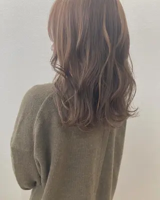 ミディアム カラー 店長 ✂️ムラカミ キラリのヘアスタイル