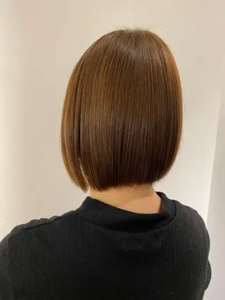 ショート カラー/レイヤー /カット泉谷七登のヘアスタイル