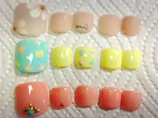 ネイル リラネイル所属・福田 美代子のネイルデザイン