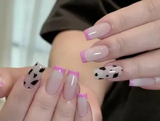 ネイル By moonネイル 🌷ワンホン/韓国風のネイルデザイン