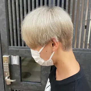 ショート カラー メンズ L’Aube ami所属・佐野 拓海のヘアスタイル