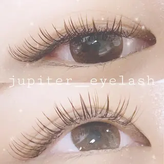 マツエク・マツパ 大島上町 JUPITERのマツエク・マツパデザイン