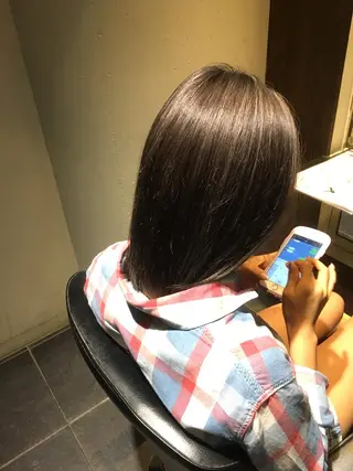 ミディアム Lee東三国 店長 谷辻誠志のヘアスタイル