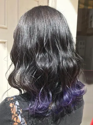 ミディアム Blanco 村松 美里のヘアスタイル