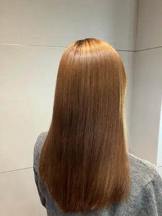 カラー minnano・policy所属・miu 💫のヘアスタイル