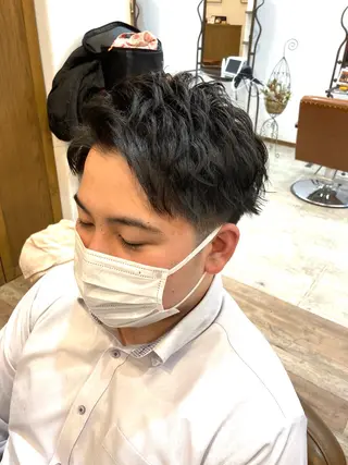 ショート メンズ カット特化型 美容師/栗本のヘアスタイル