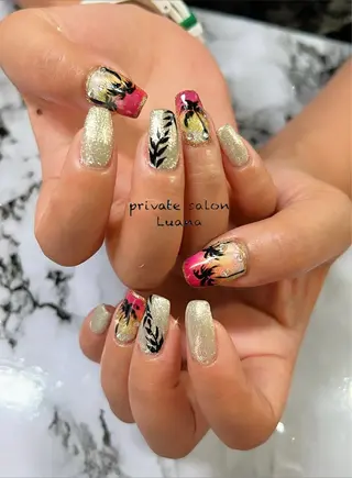 ネイル 自宅ネイルサロン ルアナのネイルデザイン