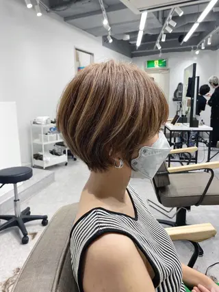 ショート sii.所属・sii. 川嶋のヘアスタイル