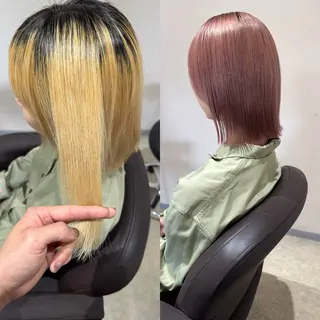 ショート ✨髪質改善美髪矯正✨ ボブ/韓国レイヤー✨のヘアスタイル