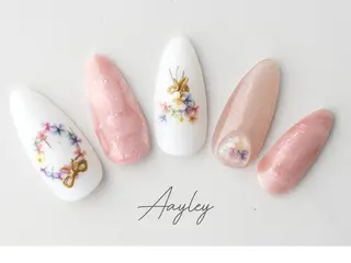 ロング カラー ネイル Aayley(アイリー)Salon所属・Aayley アイリ―サロンのネイルデザイン