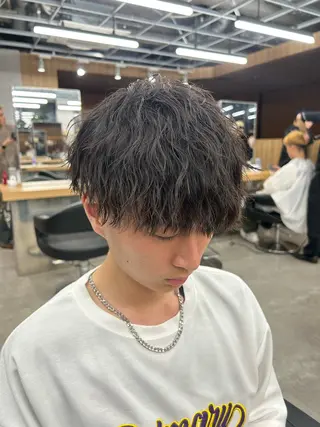 パーマ メンズ 🐺森 雄飛/メンズ 韓国ヘアのヘアスタイル