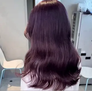 ロング カラー 🎀愛されピンク ラベンダー💜ゆいのヘアスタイル