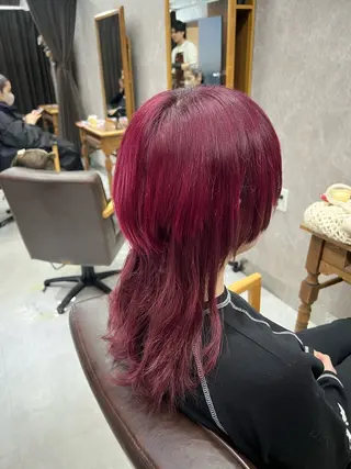 ロング カラー 鹿児島 天文館 Colore凜のヘアスタイル