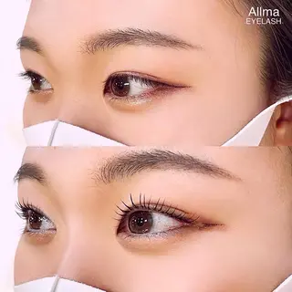 マツエク・マツパ Allma 横浜のマツエク・マツパデザイン