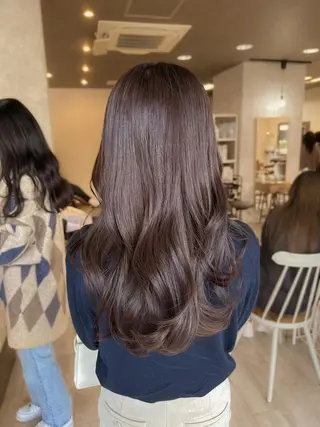 セミロング カラー 高橋 みく/ minimのヘアスタイル