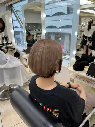 ショート 韓国レイヤー×モテ髪 /MITSUKI🤍のヘアスタイル