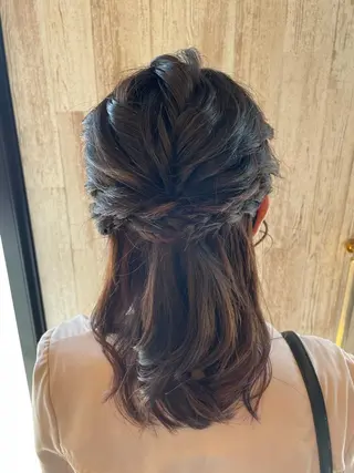 ヘアアレンジ 岡村 真子のヘアスタイル