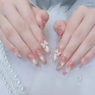 ネイル 🐝TOMO🎀ིྀ 【パラジェル取扱店】のネイルデザイン